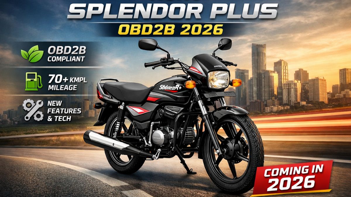 Hero Splendor Plus OBD2B 2026